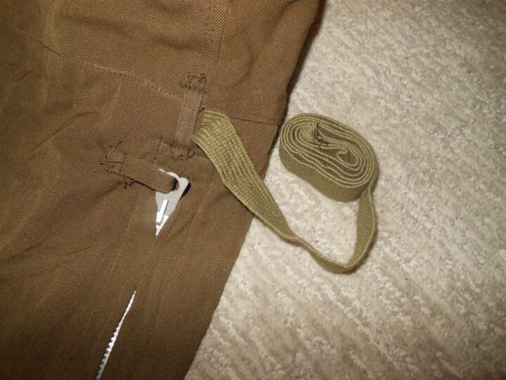 WW2 Imperial Japanese Army - PILOT SUMMER FLIGHT PANTS - MINT NOS - RARE! - Image 5