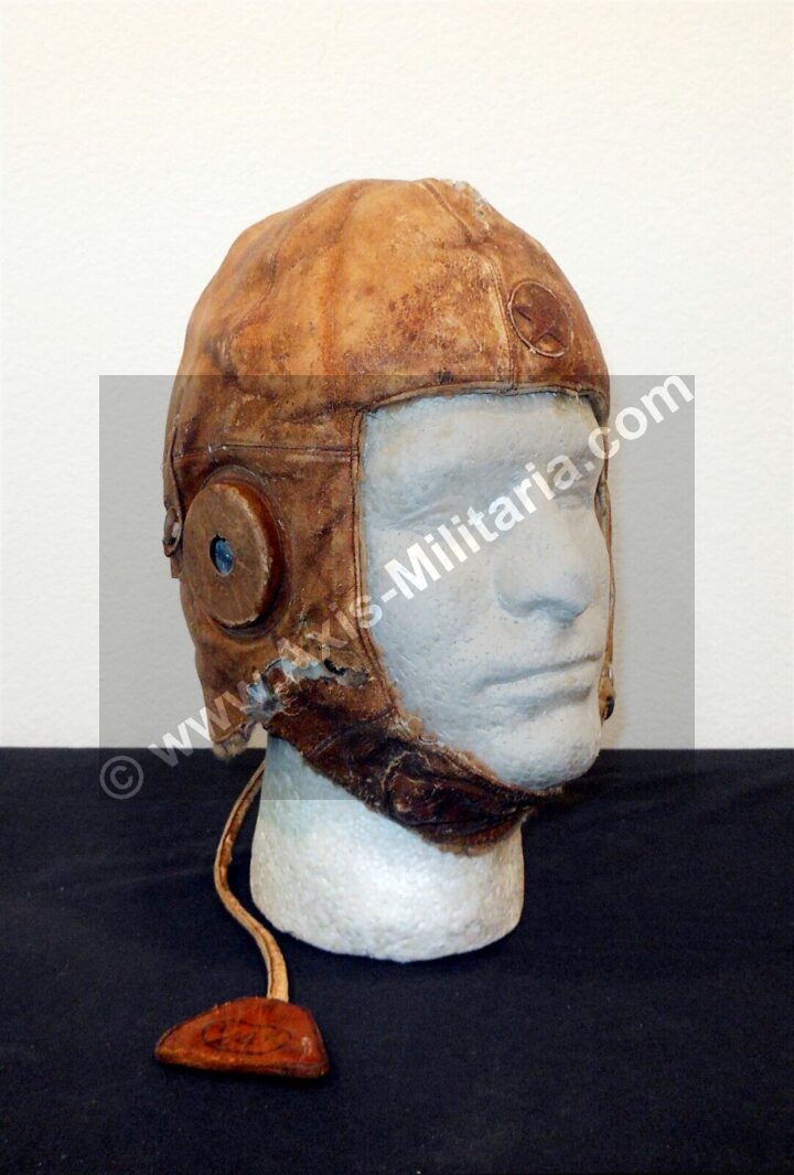 WW2 Imperial Japanese Army – WINTER FLIGHT HELMET – ELECTRICALLY HEATED – RARE!