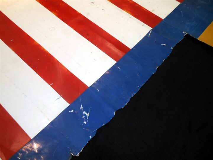 WW2 US Army Navy - BOEING PT-17 / N2S STEARMAN KAYDET RUDDER FABRIC - RARE! - Image 9