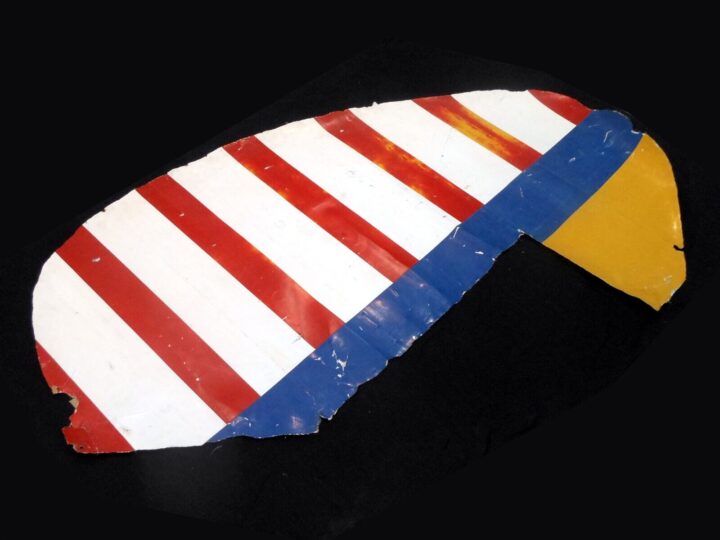 WW2 US Army Navy - BOEING PT-17 / N2S STEARMAN KAYDET RUDDER FABRIC - RARE! - Image 10