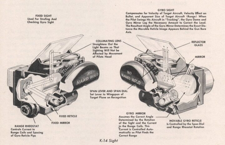 WW2 US Navy Aircraft - MK.18 / MK.8 / K-14 GYROSCOPIC COMPUTING GUNSIGHT - F4U - Image 25