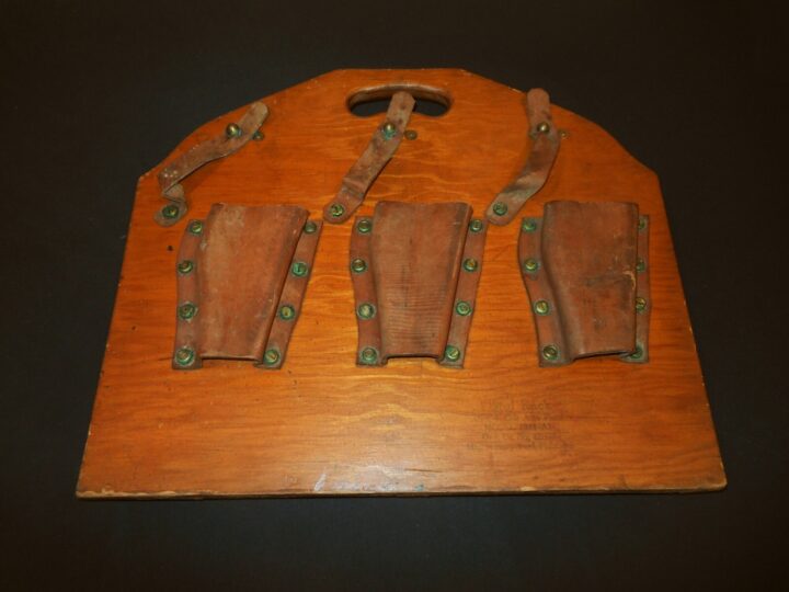 WW2 US Navy Warship - .45 COLT M1911 PISTOL RACK - EMERGENCY BOARDING #2 - RARE! - Image 6