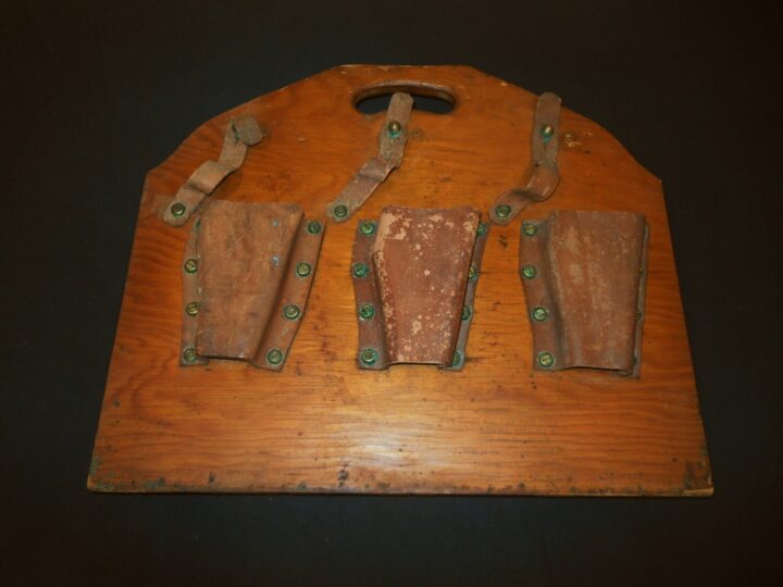 WW2 US Navy Warship - .45 COLT M1911 PISTOL RACK - EMERGENCY BOARDING #2 - RARE! - Image 10