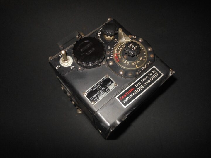 WW2 USAAF Aircraft - SPERRY K-11 COMPENSATING GUNSIGHT - B-17 B-24 - NICE! - Image 10