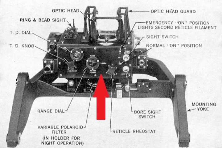 WW2 USAAF Aircraft - SPERRY K-9 UPPER TURRET GUNSIGHT - B-24 B-26 - VERY RARE! - Image 22