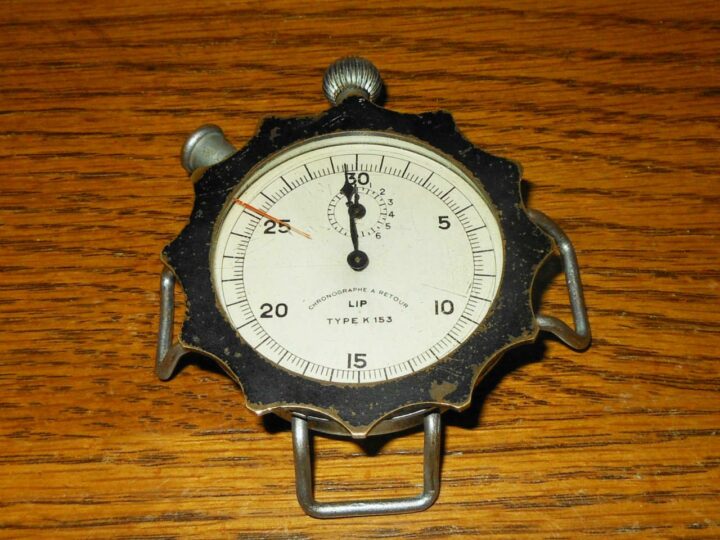 WWI / WW II German Rückläufer-Chronograph - COUNTDOWN BOMB TIMER #2 - VERY RARE! - Image 3