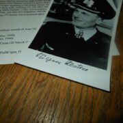 WW II German Navy Autographed Photo and Docs - JURGEN OESTEN - NICE! - Image 3