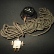 WW II German WH LW Kopffernhörer 33 - EARPHONE - FLAK / ARTILLERY #8 - FF33 1941