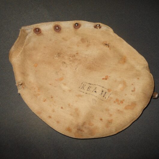 WW1 German Prussian M1915 / M1917 Feldflasche - CANTEEN COVER - UNIT MARKED!