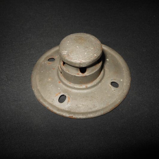 WW1 Imperial Prussian Army  - EM/NCO PICKELHAUBE HELMET SPIKE BASE #3 - NICE!