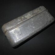 WW1 US Army Navy Air Corps  - " MODEL OF 1916 " BACON RATION TIN #1 - NICE! - Image 8