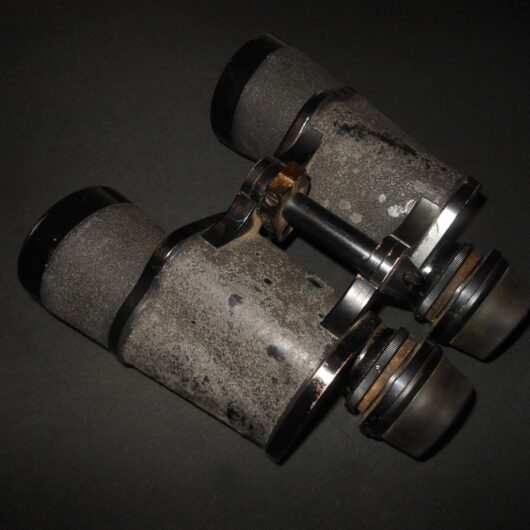 WW2 German Kriegsmarine - 7x50 CARL ZEISS GAS MASK BINOCULARS - VERY NICE!