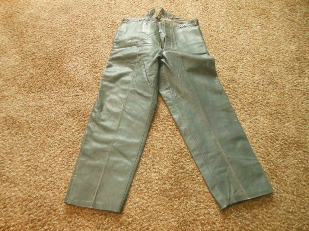 WW2 German Kriegsmarine Foul Weather / U-Boat Deck Pants #2 – VERY NICE!