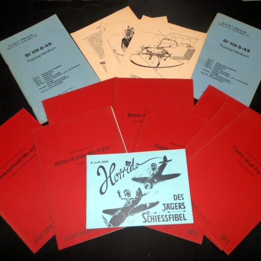 WW2 German Luftwaffe Aircraft Manuals – REPRODUCTION HANDBOOK SET – Luft '45