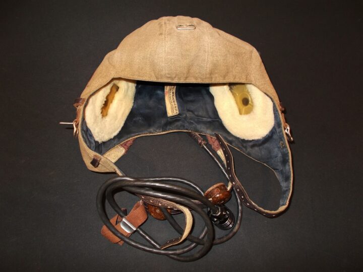 WW2 German Luftwaffe LKpS100 Fliegerkopfhaube - PILOT FLIGHT HELMET - EARLY! - Image 14