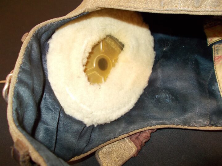 WW2 German Luftwaffe LKpS100 Fliegerkopfhaube - PILOT FLIGHT HELMET - EARLY! - Image 17