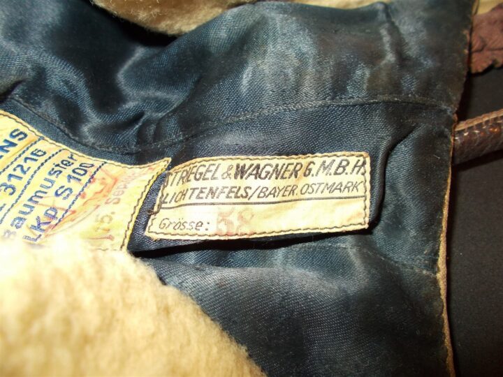 WW2 German Luftwaffe LKpS100 Fliegerkopfhaube - PILOT FLIGHT HELMET - EARLY! - Image 18
