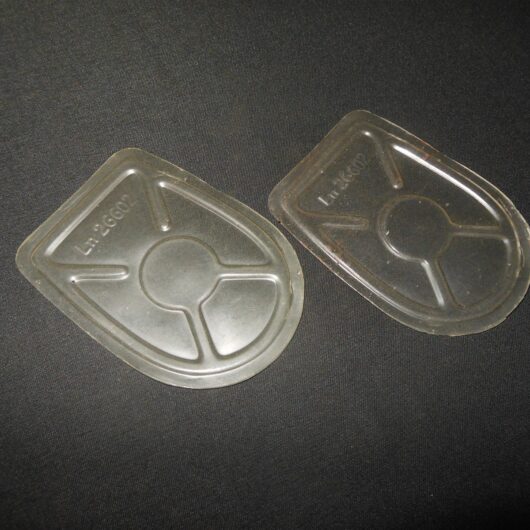 WW2 German Luftwaffe Pilot Flight Helmet Cellophone Earphone Covers - NICE!