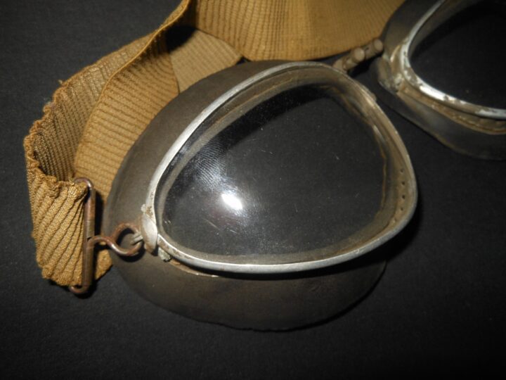 WW2 German Luftwaffe - WAGENER MODEL 306 PILOT GOGGLES - LATE - NICE! - Image 7