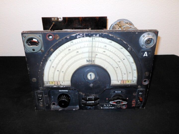 WW2 German Wehrmacht Fu.H.E.v - Funkhorchempfänger v - RADIO RECEIVER - RARE! - Image 3