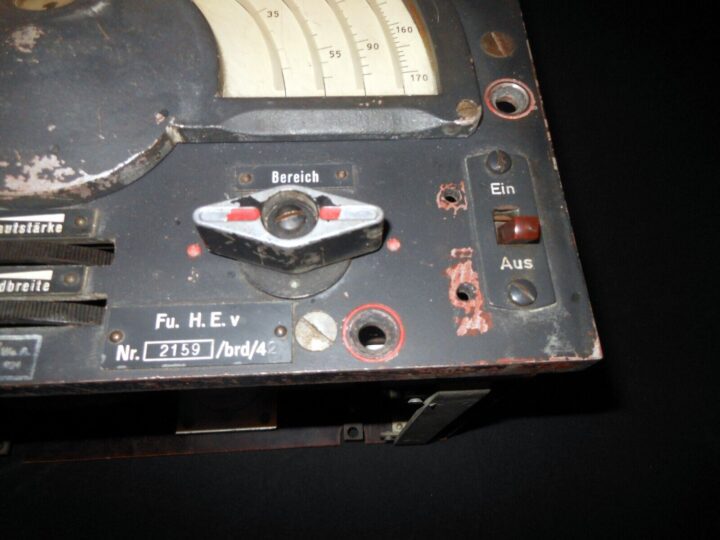 WW2 German Wehrmacht Fu.H.E.v - Funkhorchempfänger v - RADIO RECEIVER - RARE! - Image 9