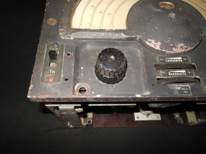 WW2 German Wehrmacht Fu.H.E.v - Funkhorchempfänger v - RADIO RECEIVER - RARE! - Image 10