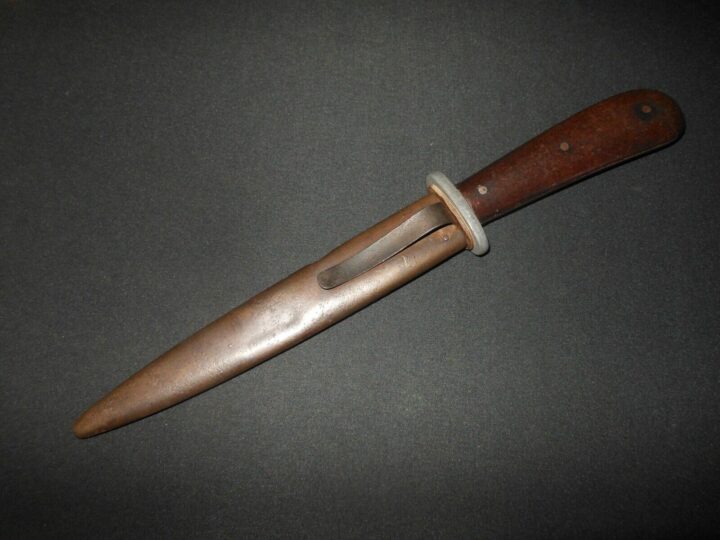 WW2 German Wehrmacht Nahkampfmesser - COMBAT TRENCH KNIFE / DAGGER - PUMA - Image 3