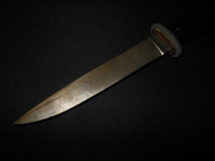 WW2 German Wehrmacht Nahkampfmesser - COMBAT TRENCH KNIFE / DAGGER - PUMA - Image 6