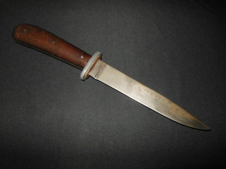 WW2 German Wehrmacht Nahkampfmesser - COMBAT TRENCH KNIFE / DAGGER - PUMA - Image 7