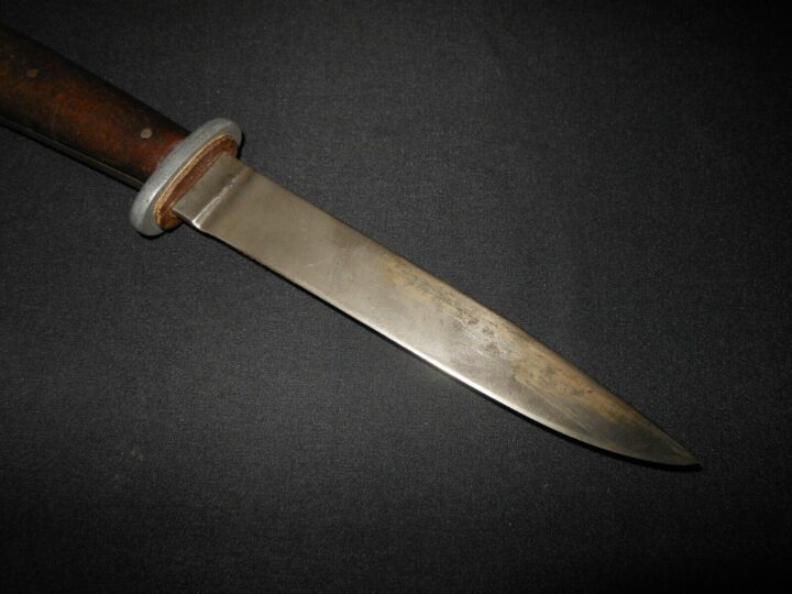 WW2 German Wehrmacht Nahkampfmesser - COMBAT TRENCH KNIFE / DAGGER - PUMA - Image 9