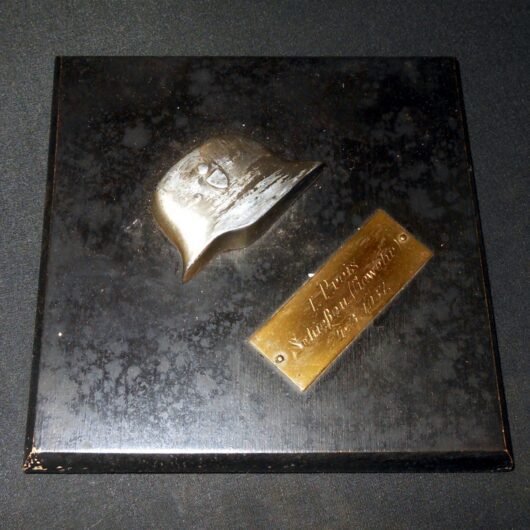 WW2 German Wehrmacht - SHOOTING COMPETITION AWARD PLAQUE - VERY NICE!