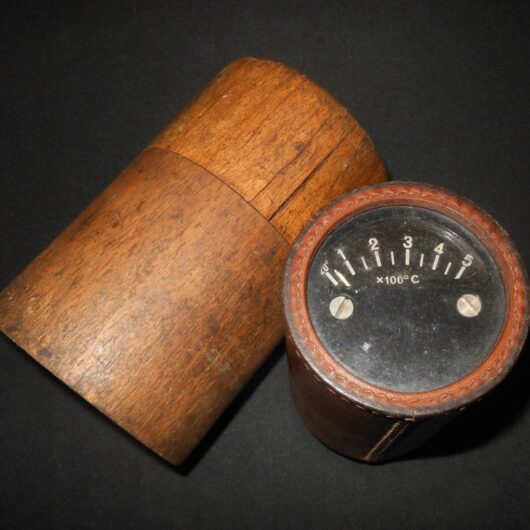 WW2 German Wehrmacht Temp-Anzeiger - FLAK & KWK CANNON TEMPERATURE GAUGE - RARE!