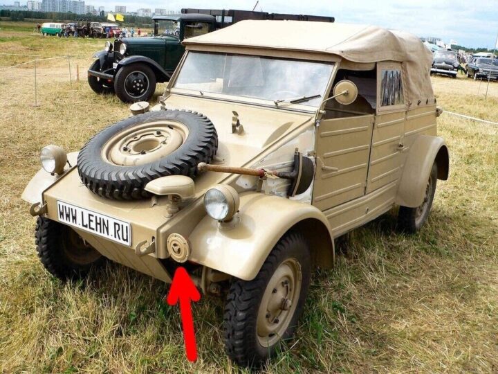 WW2 German Wehrmacht - VEHICLE HORN - HO / FDF 6 (4/8) - Kubel Schwimm Opel - Image 6