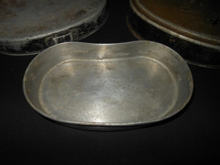 WW2 Imperial Japanese Army - EM / NCO MESS KIT LIDS x3 - VERY NICE! - Image 5