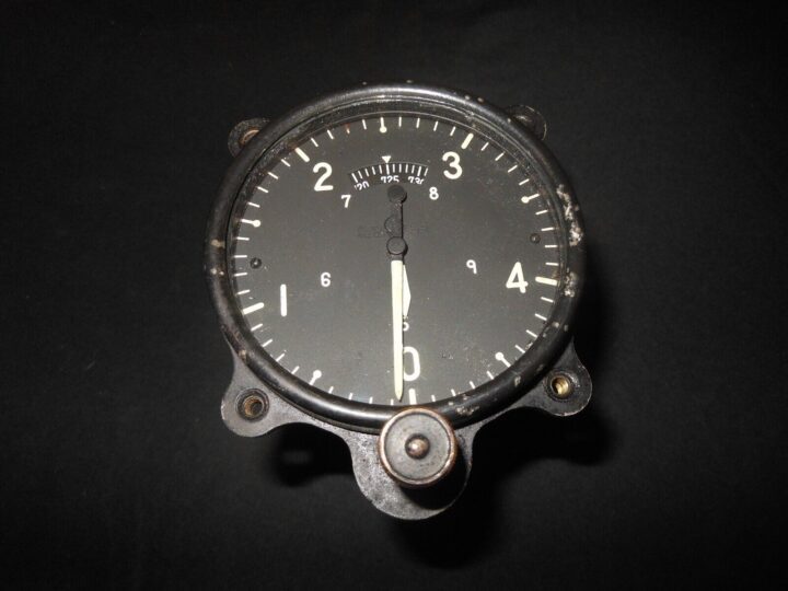 WW2 Imperial Japanese Navy - MODEL 2 "KAI" PRECISE ALTIMETER - J2M A6M - RARE! - Image 3