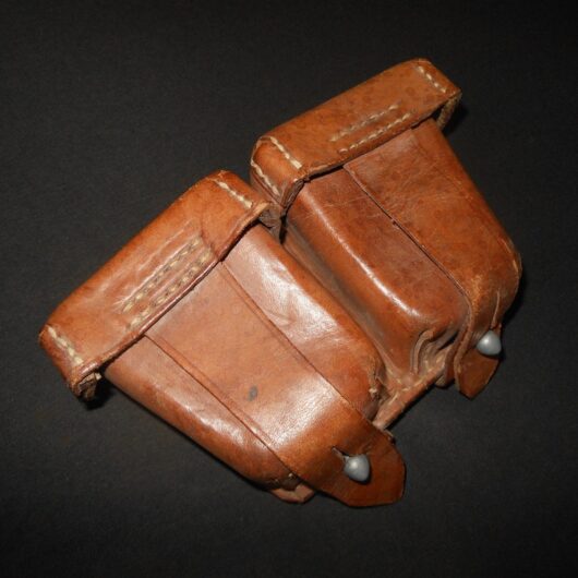WW2 Soviet / Polish Army - MOSIN NAGANT DOUBLE AMMUNITION POUCH - VERY NICE!