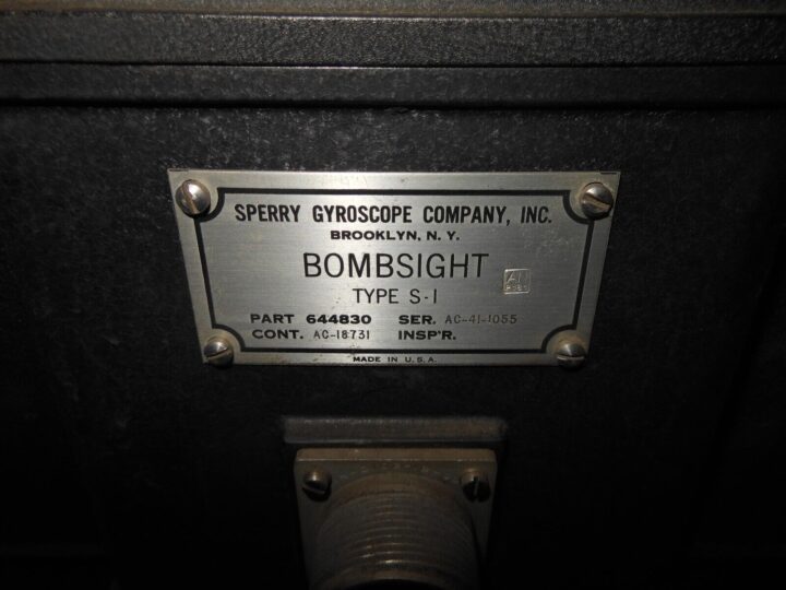 WW2 US Army Air Force - SPERRY S-1 BOMBSIGHT - B-24 Liberator Bomber - VERY RARE - Image 8