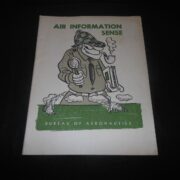 WW2 US Navy Training Handbook - AIR INFORMATION SENSE - PBY Gunner Vet Estate - Image 3