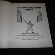 WW2 US Navy Training Handbook - AIR INFORMATION SENSE - PBY Gunner Vet Estate - Image 4