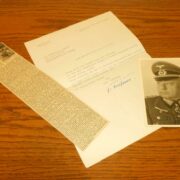 WW II German Army Autograph - GENERAL JOHANNES FRIESSNER - Wartime Signature