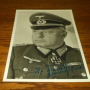 WW II German Army Autograph - GENERAL JOHANNES FRIESSNER - Wartime Signature - Image 4