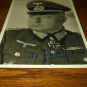 WW II German Army Autograph - GENERAL JOHANNES FRIESSNER - Wartime Signature - Image 5