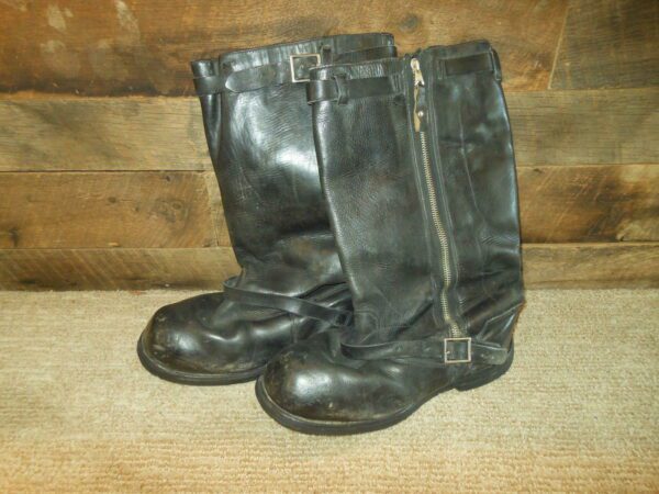 WW II German Aviation – PILOT FLIGHT BOOTS – ALL LEATHER VARIANT ...