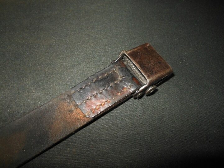 WW II German WH LW KM - MAUSER K98 K43 LEATHER RIFLE SLING #2 - NICE! - Image 4