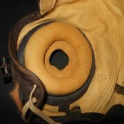 WW II US Navy Aircraft - TYPE AN-6540 LEATHER FLIGHT HELMET - SUPERB - NOS! - Image 15