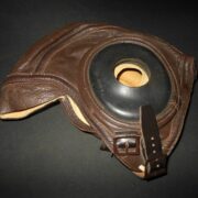 WW II US Navy Aircraft - TYPE AN-6540 LEATHER FLIGHT HELMET - SUPERB - NOS! - Image 7