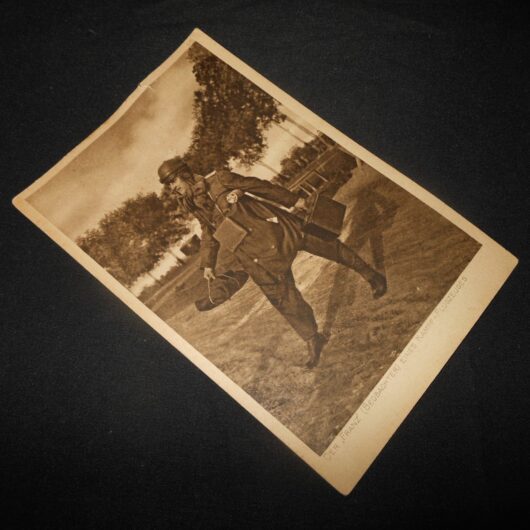 WW1 German Aviation Ansichtskarte – FRENCH AVIATOR POSTCARD – Der Krieg 1914/16