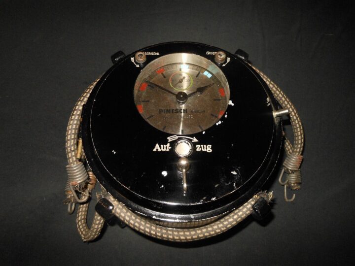 WW2 German Luftwaffe Aircraft - PINTSCH MORSE CODE RADIO ROOM CLOCK - VERY RARE! - Image 3