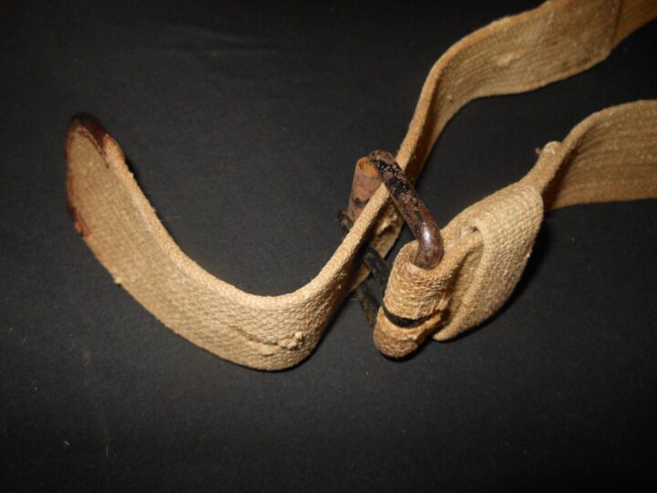 WW2 German Luftwaffe - CANVAS ORDNANCE CARRYING / HOISTING STRAPS - VERY NICE! - Image 13