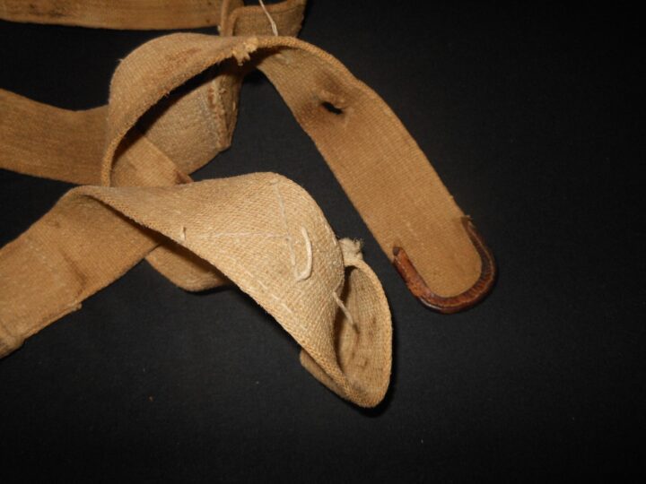 WW2 German Luftwaffe - CANVAS ORDNANCE CARRYING / HOISTING STRAPS - VERY NICE! - Image 5